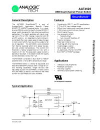 Datasheet AAT4626IAS-1-B1 manufacturer AnalogicTech