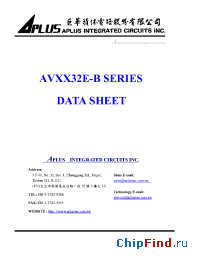 Datasheet AV2132E manufacturer Aplus