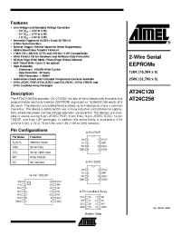 Datasheet 24C128 manufacturer ATMEL
