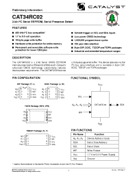 Datasheet 34RC02VP2I-TE13 manufacturer ATMEL