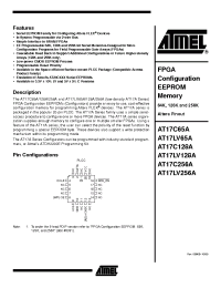 Datasheet AT17C128A-10I manufacturer ATMEL