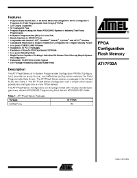 Datasheet AT17F32A-30BJI manufacturer ATMEL
