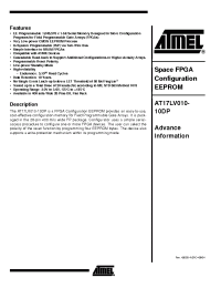 Datasheet AT17LV010-10DP-M manufacturer ATMEL