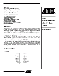 Datasheet AT89C4051-12 manufacturer ATMEL