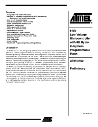 Datasheet AT89LS52-16PC manufacturer ATMEL