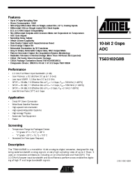 Datasheet JTS83102G0-1V1B manufacturer ATMEL
