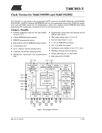 Datasheet T48C893-V manufacturer ATMEL