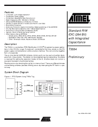 Datasheet T5554404-DBN manufacturer ATMEL