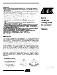 Datasheet TS68882MR25 manufacturer ATMEL