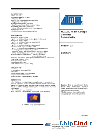 Datasheet TS86101G2 manufacturer ATMEL