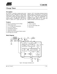 Datasheet U2403B-x manufacturer ATMEL