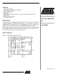 Datasheet U4793B manufacturer ATMEL