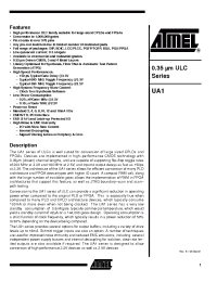 Datasheet UA1 manufacturer ATMEL