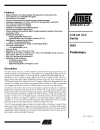 Datasheet UA2084 manufacturer ATMEL