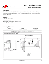 Datasheet S1117-18D manufacturer AUK