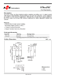 Datasheet S7806PIC manufacturer AUK