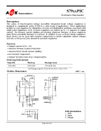 Datasheet S7905PIC manufacturer AUK