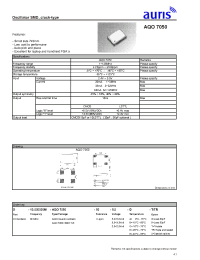 Datasheet AQO7050 manufacturer Auris