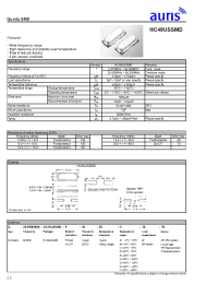 Datasheet HC49USSMD manufacturer Auris