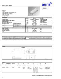 Datasheet HE1045 manufacturer Auris