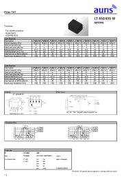 Datasheet LT455AW manufacturer Auris