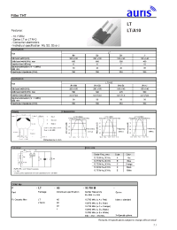 Datasheet LTA10 manufacturer Auris