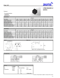 Datasheet LTM455AU manufacturer Auris