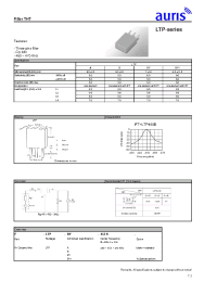 Datasheet LTPBY1 manufacturer Auris