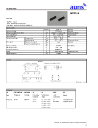 Datasheet MP6914 manufacturer Auris