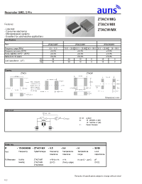 Datasheet ZTACV manufacturer Auris