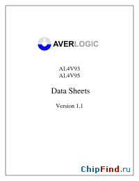 Datasheet AL4V9x manufacturer AverLogic