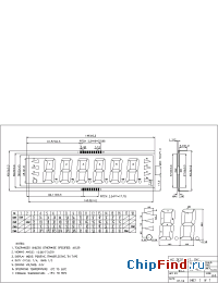 Datasheet GD-458P manufacturer AZ Displays
