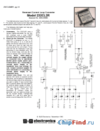 Datasheet 232CL2R manufacturer B&B Electronics