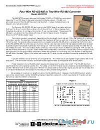 Datasheet 485FWTW manufacturer B&B Electronics