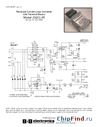 Datasheet MODEL232CL4R manufacturer B&B Electronics