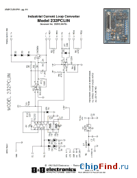 Datasheet MODEL232PCLIN manufacturer B&B Electronics