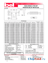 Datasheet 0401-1403-02 manufacturer BEL Fuse