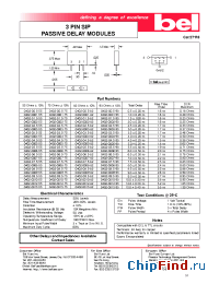 Datasheet 0402-0001-55 manufacturer BEL Fuse
