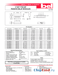 Datasheet 0475-0020-50 manufacturer BEL Fuse