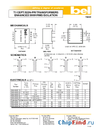 Datasheet 0553-6500-22 manufacturer BEL Fuse