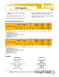 Datasheet 0560-6600-B1 manufacturer BEL Fuse