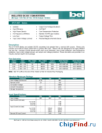 Datasheet 07CY-60T120 manufacturer BEL Fuse