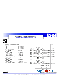 Datasheet 0816-1X4T-23 manufacturer BEL Fuse