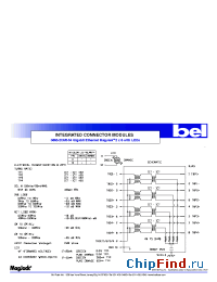 Datasheet 0863-2X6R-54 manufacturer BEL Fuse