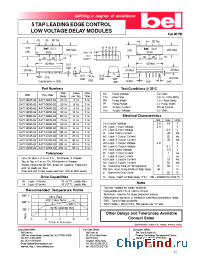 Datasheet A477-0200-02 manufacturer BEL Fuse