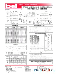 Datasheet A497-A3 manufacturer BEL Fuse