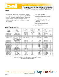 Datasheet A553-0013-01 manufacturer BEL Fuse