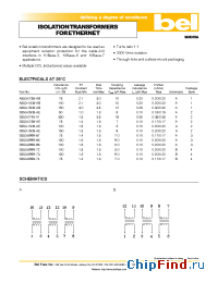 Datasheet A553-0756-AB manufacturer BEL Fuse