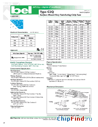 Datasheet C2Q300 manufacturer BEL Fuse