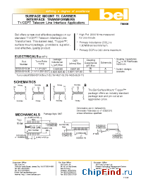 Datasheet S553-0013-04 manufacturer BEL Fuse